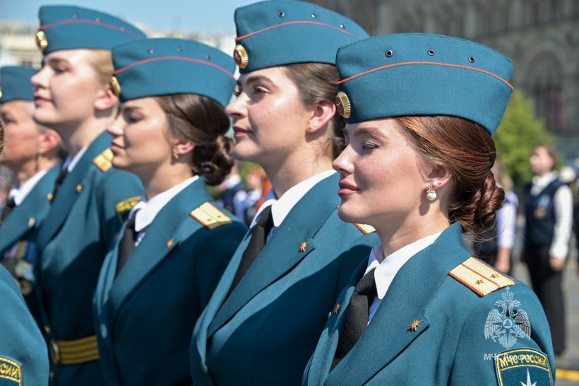 На Красной площади состоялся выпуск молодых специалистов