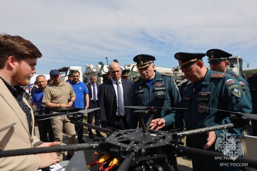 Личный состав Академии принял активное участие в крупномасштабных демонстрационных учениях