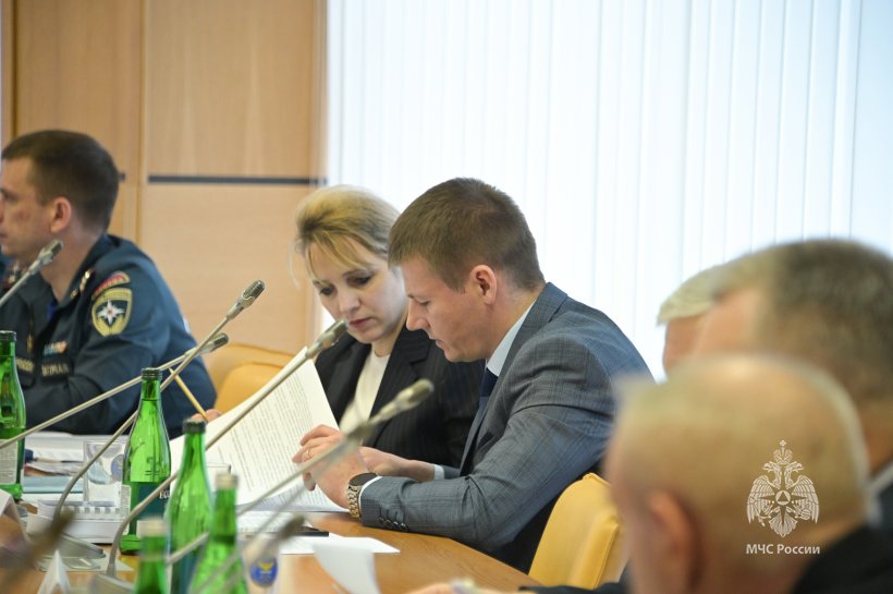 На базе Академии прошло заседание учебно-методического совета МЧС России под председательством заместителя директора Департамента образовательной и научно-технической деятельности МЧС России Виталия Штаймеца.