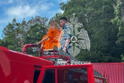 Личный состав Академии провел открытый урок во Всероссийском детском центре «Орленок»