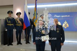 Александр Куренков посетил Академию ГПС МЧС России в Москве