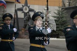 На плацу вуза состоялся общеакадемический развод