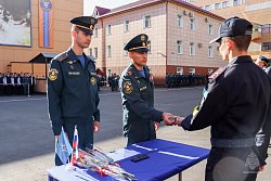 В Академии прошла торжественная линейка, посвященная Дню знаний