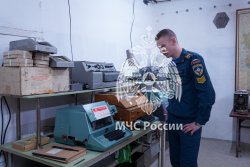 Курсанты вуза в рамках выездного занятия посетили защитное сооружение гражданской обороны