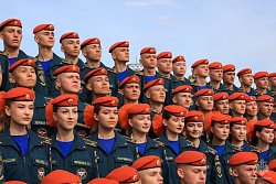 В Москве первокурсники Академии ГПС МЧС России приняли Присягу