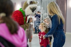 Новогодний детский праздник прошел в Академии