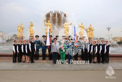 Учащиеся Веселёвской школы приняли клятву кадета