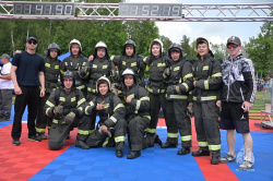 В Апаринках наградили победителей 1-ого международного гран-при профессионального мастерства пожарных и спасателей