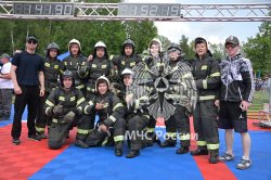 В Апаринках наградили победителей 1-ого международного гран-при профессионального мастерства пожарных и спасателей