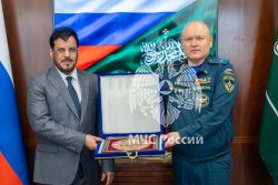 Делегация из Саудовской Аравии посетила Академию