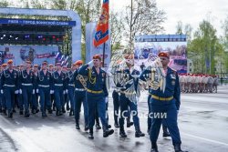 Парадные расчёты Академии приняли участие в Парадах Победы, посвященных празднованию 78-й годовщины Победы в Великой Отечественной войне