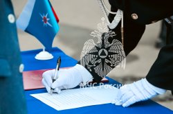 В Академии ГПС МЧС России приняли Торжественную клятву кадеты