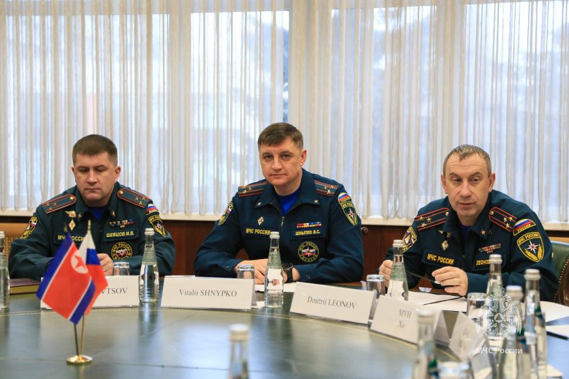 Академию посетила делегация КНДР