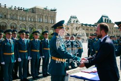 На Красной площади состоялся выпуск молодых специалистов