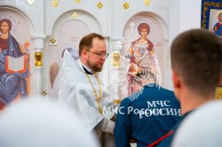 Личный состав принял участие в пасхальном богослужении