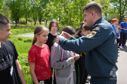 Личный состав Академии ГПС МЧС России провел военно-патриотическую игру «Зарница»