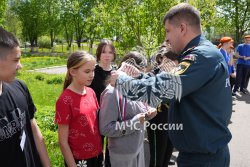 Личный состав Академии ГПС МЧС России провел военно-патриотическую игру «Зарница»