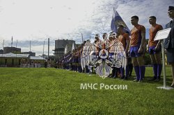 В Москве стартовали  Всероссийские соревнования Спартакиады МЧС России по регби-7