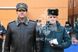 На плацу вуза состоялся общеакадемический развод