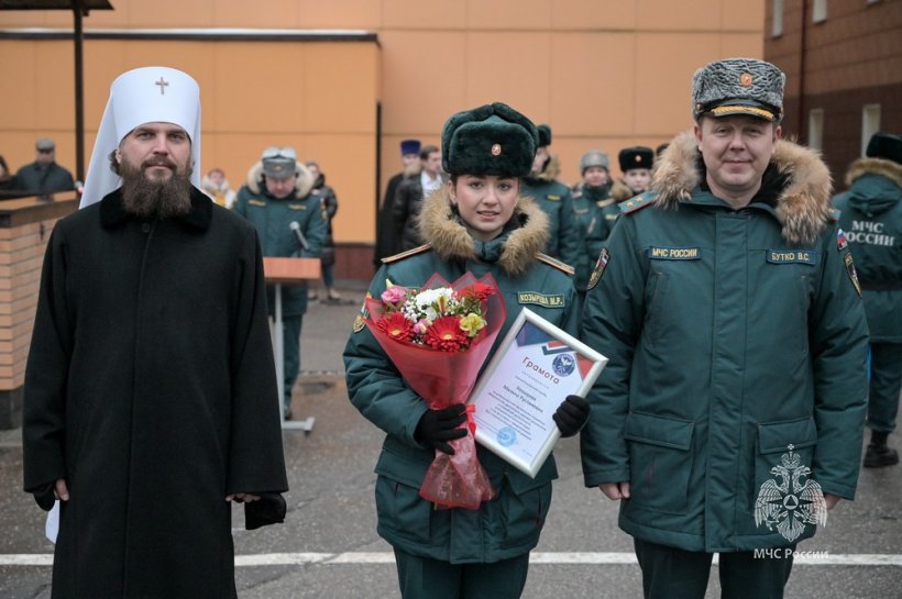 В День спасателя России личный состав Академии принял участие в праздничных мероприятиях