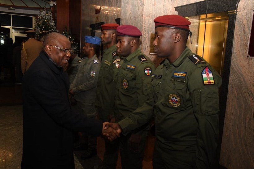 Обучающиеся Института подготовки иностранных граждан Академии встретились с президентом Центральноафриканской Республики