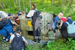 Поисковый отряд Академии продолжает активно заниматься проектом «Московские рубежи»