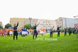 Сегодня, 25 мая, на легендарном регбийном стадионе «Слава» состоялось торжественное открытие игр Кубка МЧС России по регби-7.