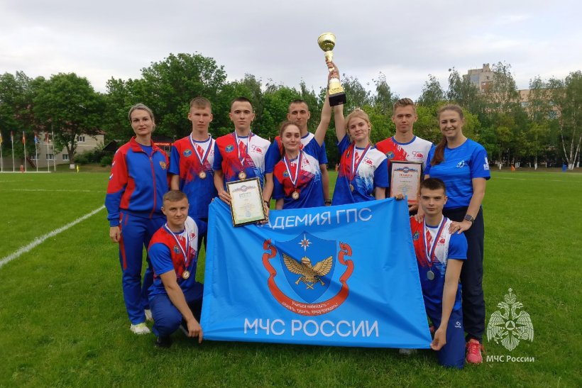 Легкоатлеты Академии бронзовые призеры 