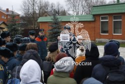 Поисковики Академии провели совместный выезд со студентами и преподавателями Колледжа дизайна и декоративного искусства РГХПУ имени С.Г. Строганова