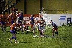 В Москве стартовали  Всероссийские соревнования Спартакиады МЧС России по регби-7
