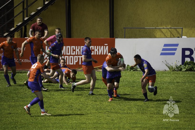 В Москве стартовали  Всероссийские соревнования Спартакиады МЧС России по регби-7