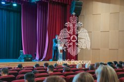 Личный состав Академии принимает участие в штабной тренировке по гражданской обороне