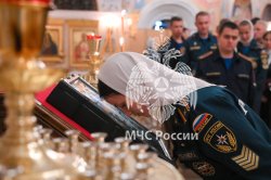 Личный состав Академии принял участие в богослужениях в честь празднования иконы Божией Матери «Неопалимая Купина»