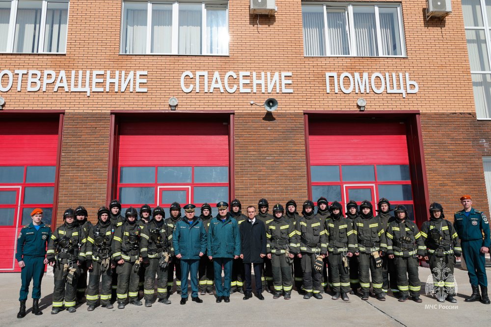 Глава МЧС России дал поручения по развитию учебной пожарно‑спасательной части Академии ГПС МЧС России в Краснодарском крае