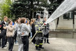 Курсанты Академии провели открытый урок в Краснодарском крае