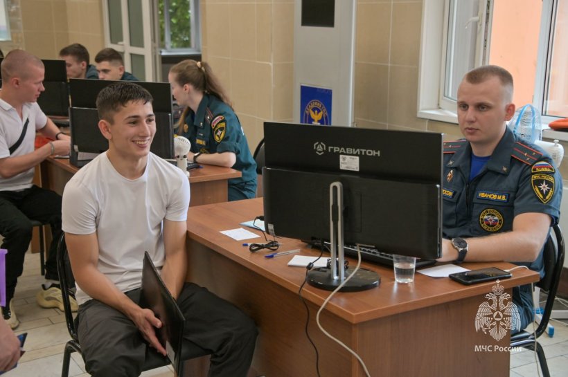 В Академию прибыли абитуриенты, поступающие на базе среднего общего образования