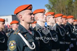 Парадные расчеты Академии приняли участие в Парадах, посвященных празднованию 79-й годовщины Победы в Великой Отечественной войне