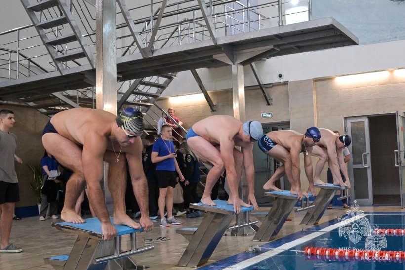 В Академии состоялась Спартакиада по плаванию