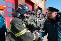 Глава МЧС России дал поручения по развитию учебной пожарно‑спасательной части Академии ГПС МЧС России в Краснодарском крае