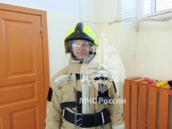 Сотрудники Академии ГПС МЧС России провели занятие с кадетами Веселевской школы