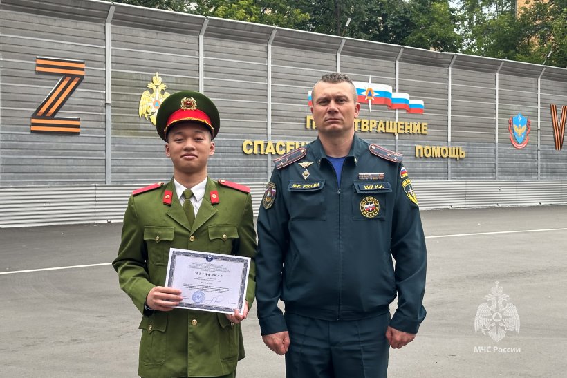 В Академии состоялся выпуск слушателей Института подготовки иностранных граждан