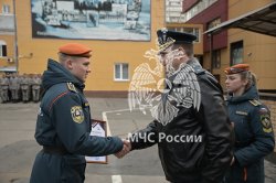 На плацу вуза состоялся общеакадемический развод