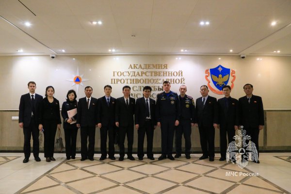 Академию посетила делегация КНДР