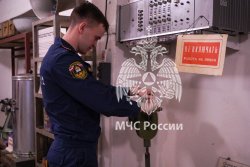 Курсанты вуза в рамках выездного занятия посетили защитное сооружение гражданской обороны