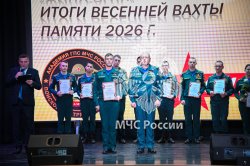 В Академии ГПС МЧС России наградили участников весенней Вахты Памяти