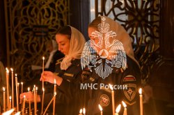 Личный состав Академии принял участие в молебне в честь иконы Божьей Матери "Неопалимая Купина"