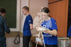 Сегодня в Академии прошли практические занятия с обучающимися кадетского класса