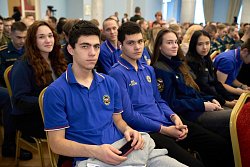 Обучающиеся Академии встретились с российскими военкорами