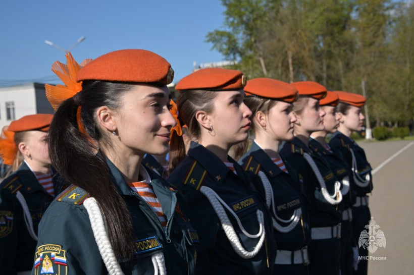 Парадные расчеты Академии приняли участие в Парадах, посвященных празднованию 79-й годовщины Победы в Великой Отечественной войне