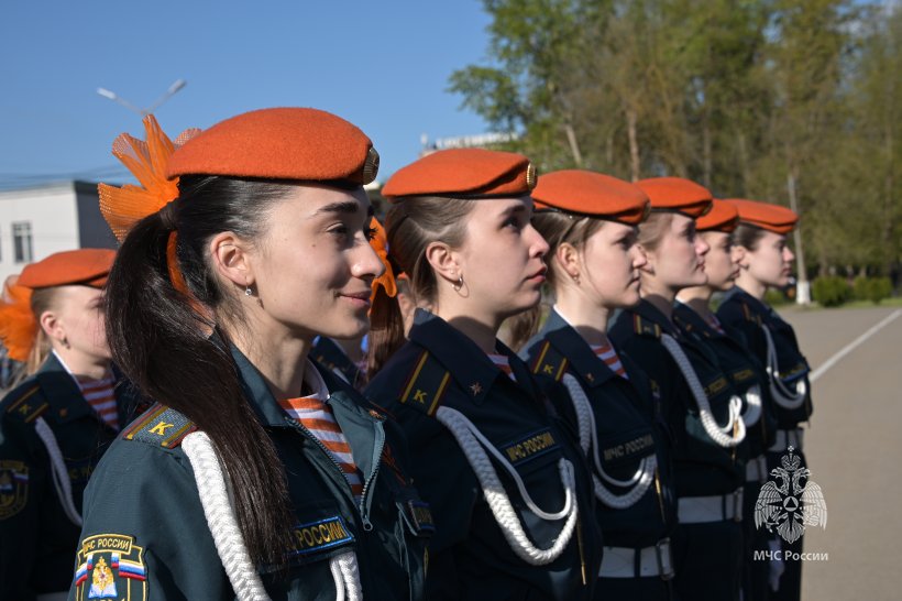 Парадные расчеты Академии приняли участие в Парадах, посвященных празднованию 79-й годовщины Победы в Великой Отечественной войне